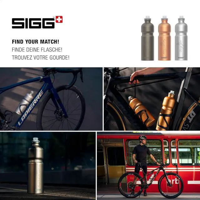 Alt view image 6 of 7 - SIGG - PCR Aluminum Water Bottle - Move MyPlanet - Smoked Pearl - Leakproof - Lightweight - BPA Free - 25 Oz