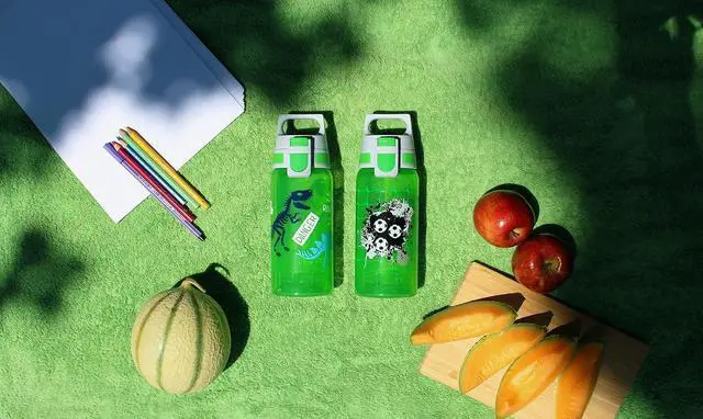Alt view image 7 of 7 - SIGG - Kids Water Bottle for School, Sports - VIVA ONE - Made in Germany - Dishwasher Safe - Carbonated Drinks - 17 Oz