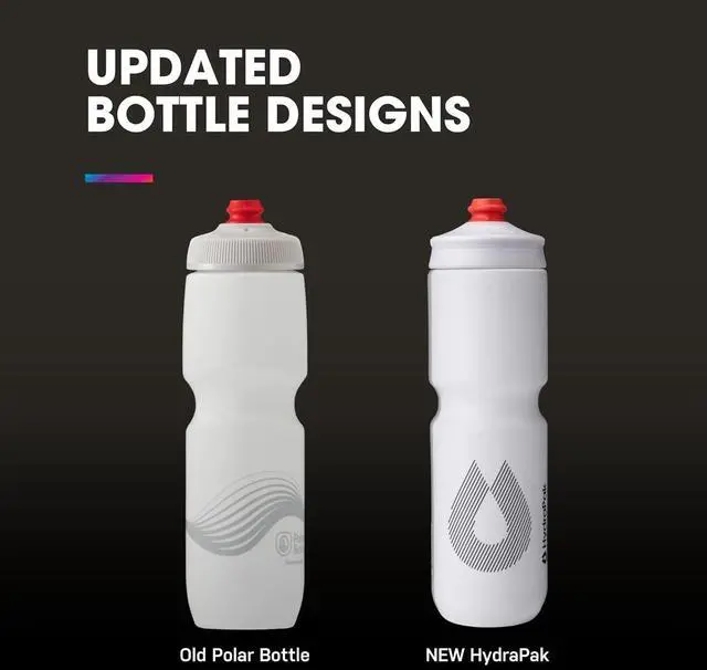 Alt view image 2 of 5 - Polar Bottle Breakaway Single Wall by HydraPak (20oz, 24oz, 30oz) - BPA-Free, Cycling & Sports Squeeze Bottle