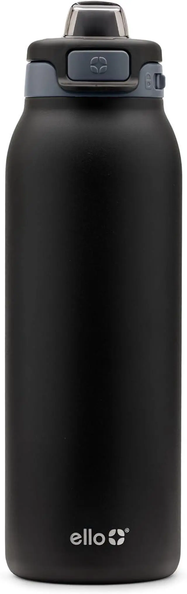 Main image of Ello Pop & Fill Stainless Steel Water Bottle with Quick Fill Technology, Double Walled Vacuum Insulated Metal, Leak Proof Locking Lid, Sip & Chug, BPA Free, Holiday Gift for Him Her, 22oz, 32oz, 40oz