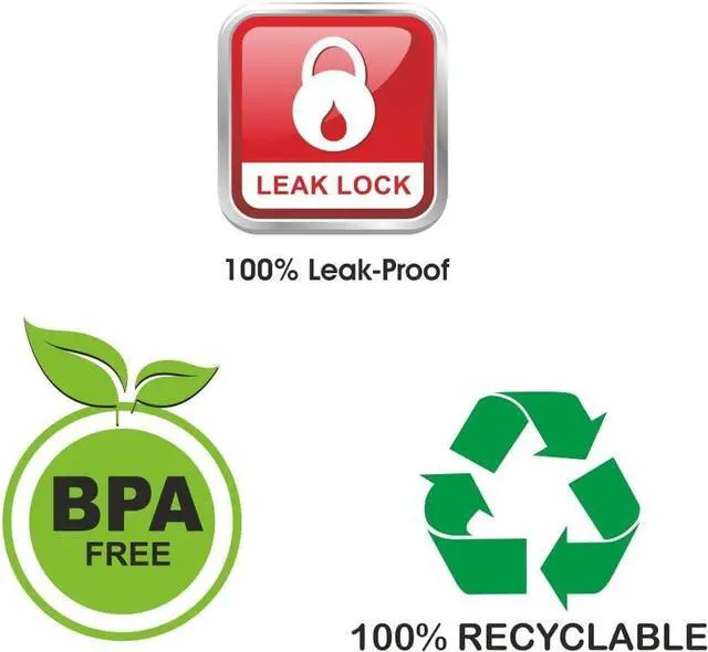 Alt view image 6 of 6 - MILTON Sports Water Bottle Kids Reusable Leakproof 25 Oz 4-Pack Plastic Wide Mouth Large Big Drink Bottle BPA & Leak Free with Handle Strap Carrier for Cycling Camping Hiking Gym Yoga Fitness