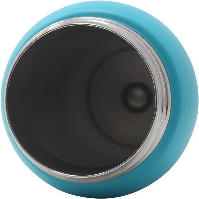 Alt view image 4 of 6 - New Aquatix (Turquoise, 32 Ounce) Pure Stainless Steel Double Wall Vacuum Insulated Sports Water Bottle Convenient Flip Top Cap with Removable Strap Handle - Keeps Drink Cold 24 hr/Hot 6 hr