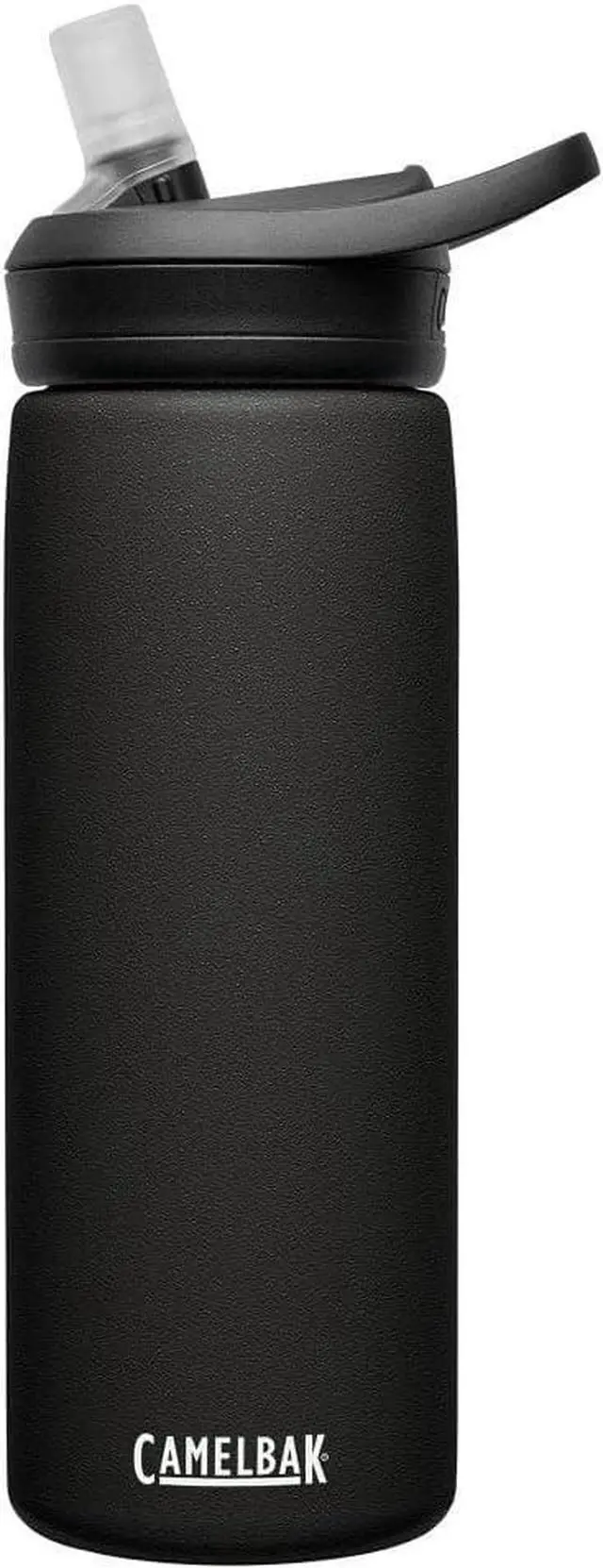 Main image of CamelBak eddy+ Water Bottle with Straw 20oz - Insulated Stainless Steel, Black