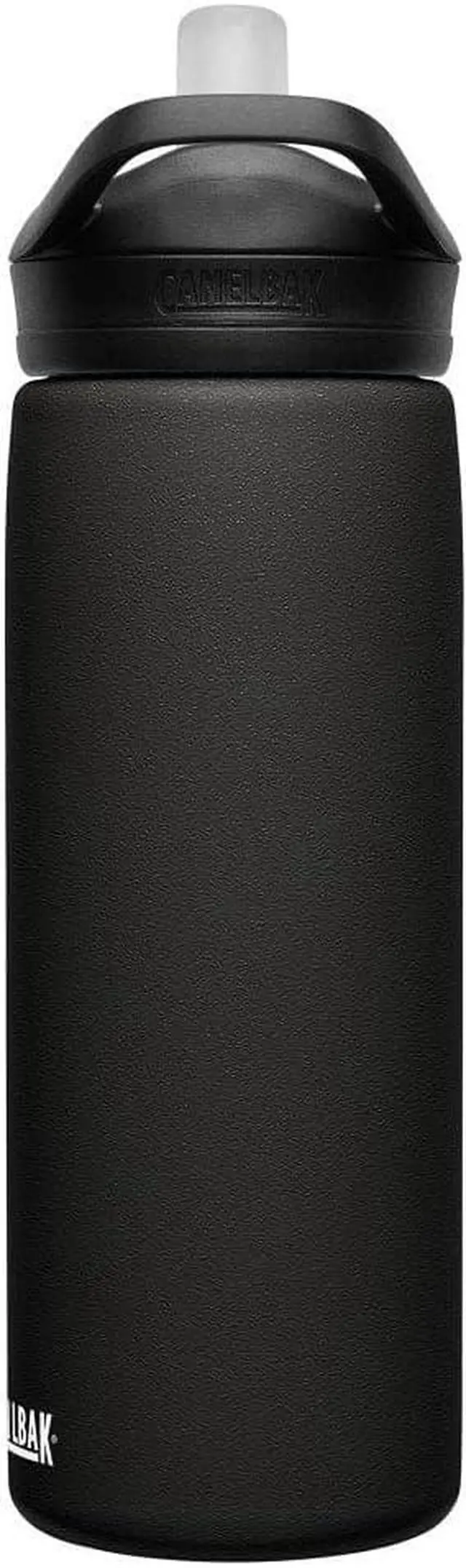 Alt view image 2 of 6 - CamelBak eddy+ Water Bottle with Straw 20oz - Insulated Stainless Steel, Black