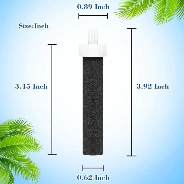 Alt view image 6 of 7 - Water Replacement Filter for Bottle,Compatible with Brita BB06,fit Brita Hard sided,Sport and Stainless Steel Bottle 10PCS,with 1PCS Bite Valve. (With Bite Valve)