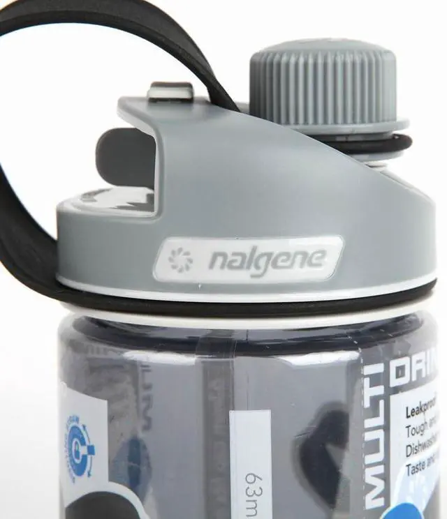 Alt view image 4 of 6 - Nalgene Tritan 20oz MultiDrink BPA-Free Water Bottle, Blue