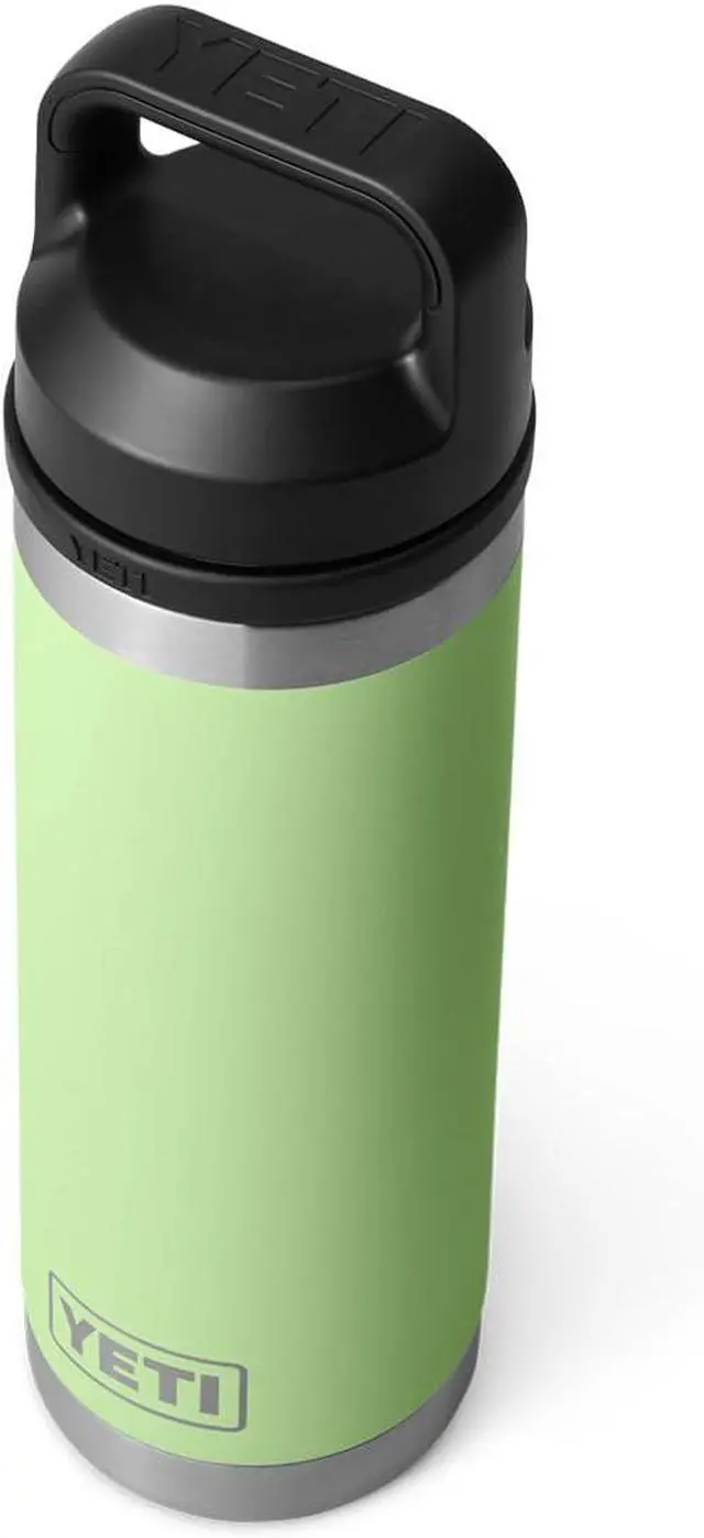 Alt view image 5 of 7 - YETI Rambler 18 oz Bottle, Vacuum Insulated, Stainless Steel with Chug Cap, Key Lime