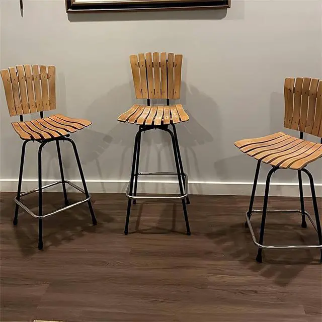 Alt view image 2 of 7 - HAKZEON 4 PCS 7 Inch Bar Stool Swivel Plate, Heavy Duty Swivel Base Mount Plate for Home, Office, Black