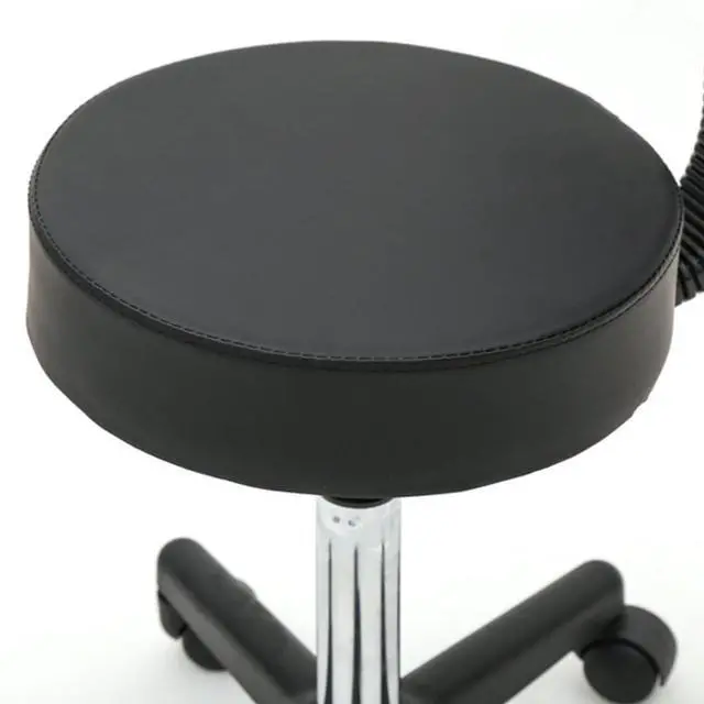 Alt view image 3 of 7 - Office Chair Desk Chair Ergonomic Computer Chair High Back Executive Chair Swivel Chair for Women Men Adults Round Stool Plastic Arch Feet Rotation Bar Stool (black3)