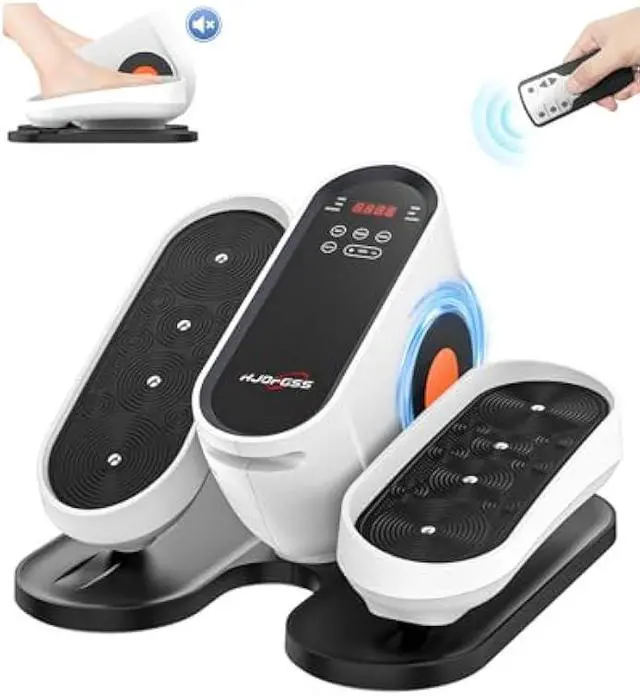 Main image of Under Desk Elliptical Machine, Electric Ellipse Leg Exerciser While Sitting for Seniors Adults, Leg Ercise Pro, Leg Exerciser While Sitting, Home Use Seated Ellipse Leg Exerciser