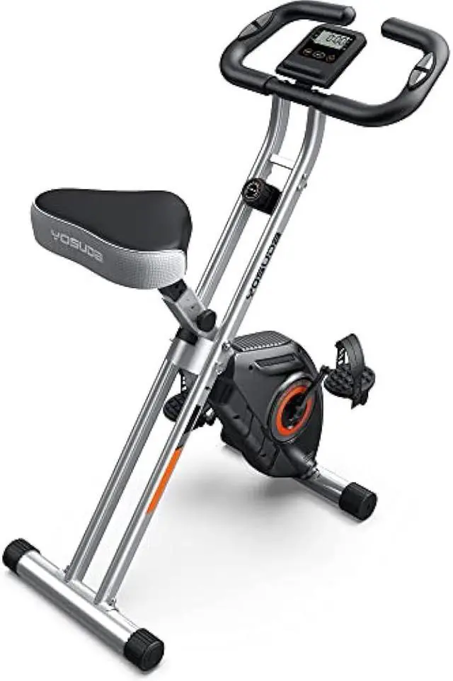 Main image of YOSUDA Folding Exercise Bike - Foldable Stationary Bike for Home Gym Workout