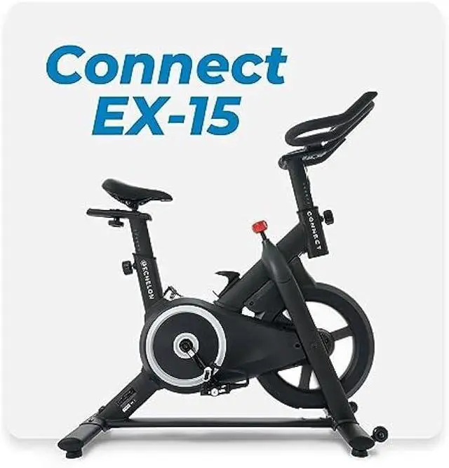 Alt view image 2 of 5 - Echelon Smart Connect Fitness Bike + 30-Day Free Membership, Cushioned Seat, Bluetooth, Solid Design, Cycling, Instructors, Classes, 32 Levels
