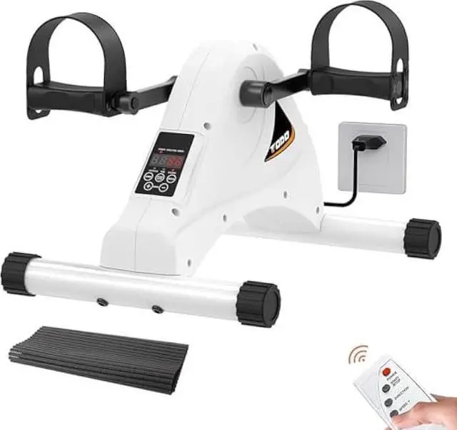 Main image of TODO Motorized Pedal Exerciser Mini Exercise Bikes, Under Desk Bike Peddler Exerciser for Seniors Rehab and Arm Leg Physical Therapy