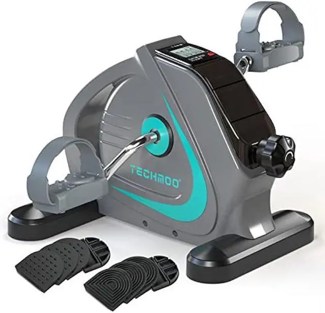 Main image of Under Desk Bike Pedal Exerciser Portable Mini Home Exercise Bike with 5LBS Flywheel Sitting Peddler Exerciser for Seniors Legs and Arms Trainer Physical Therapy Equipment Fitness Exercise Bicycle