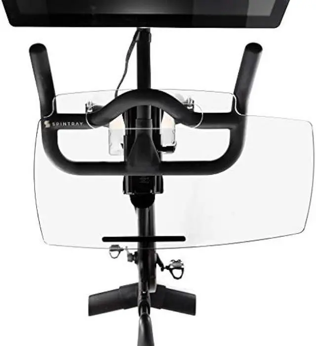 Alt view image 2 of 7 - TFD Sidewinder | Compatible with Peloton Bike (Original GEN 3 ONLY) | Laptop Desk Tray - Premium Holder for Laptop, Tablet, Phone, Books & More - The Ultimate Peloton Accessories (Sidewinder Tray)