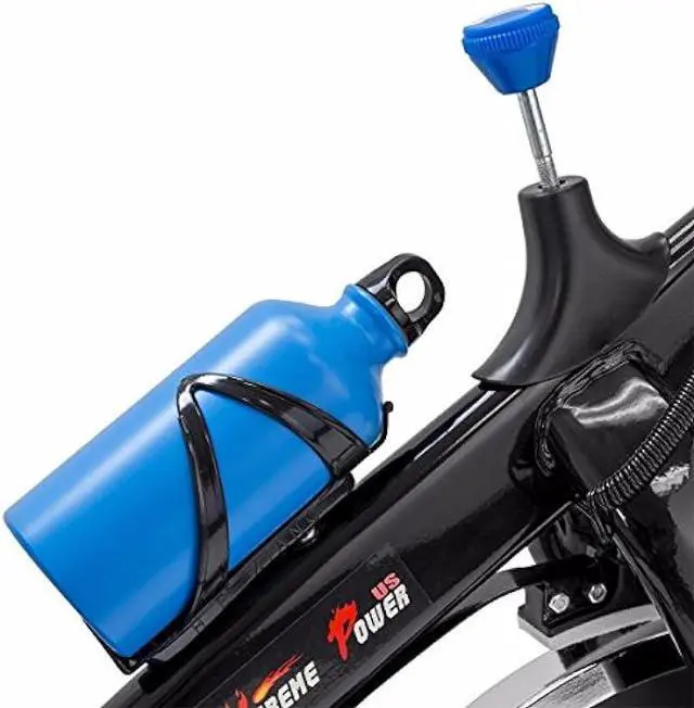 Alt view image 5 of 5 - XtremepowerUS Exercise Bike 22lb Flywheel Stationary Workout Machine