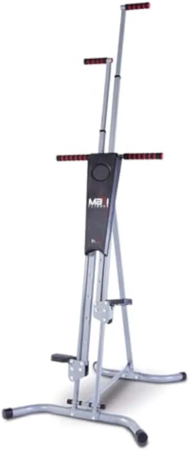 Main image of MaxiClimber 2.0 Vertical Climber ERS (Elastic Resistance System) - Easy to Assemble, Folding Exercise Machine Combines Cardio & Strength Training for a Low Impact, Full Body Workout - Free Fitness App