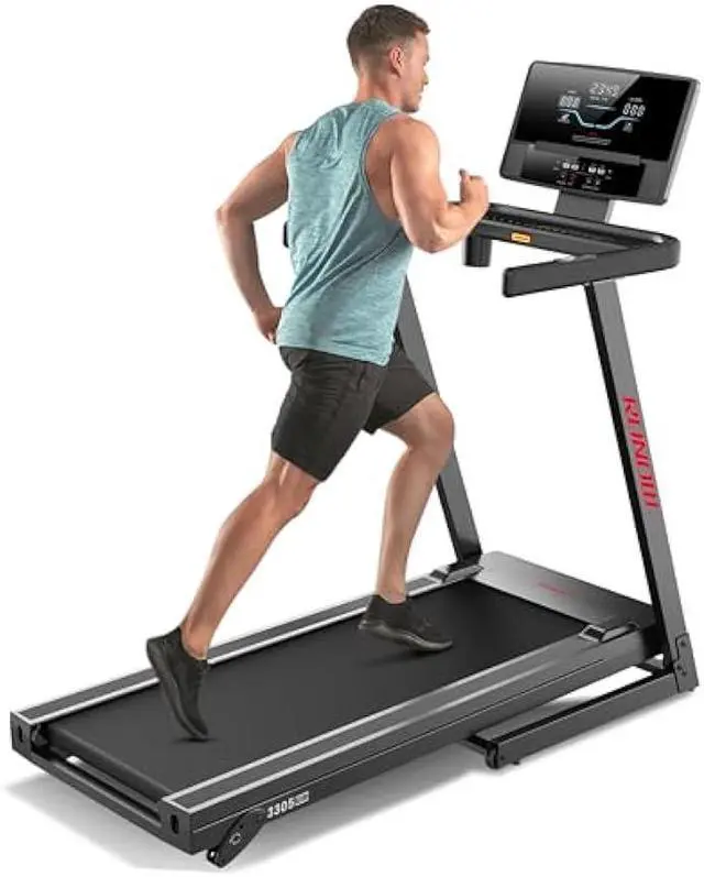 Main image of RUNOW Treadmill with Incline, Perfect as Treadmills for Home Walking and Running, Foldable Treadmill Support Bluetooth and Customized Programs, Easy Assembly Exercise Machine