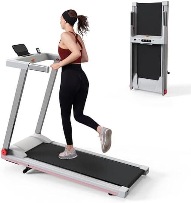 Main image of DeerRun Incline Treadmills for Home, Folding Treadmill for Walking, Running & Jogging, 3.5 HP Compact Raceable Treadmill with 350 LBS, Bluetooth Enable