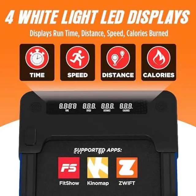 Alt view image 4 of 6 - Under Desk Treadmill for Home and Office - 320lbs Weight Capacity, Quiet, Efficient, Walking Pad, Four LED Display, Space-Saving Portable Jogging Machine with Remote Control