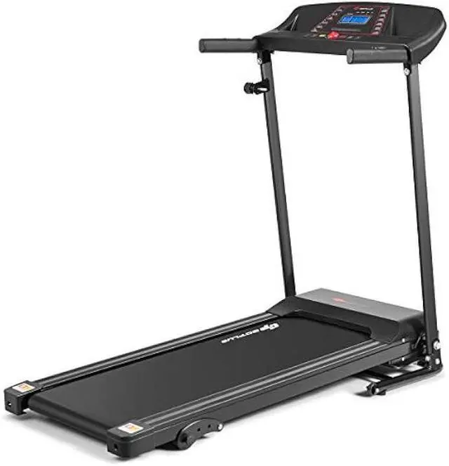 Main image of Giantex 1.5HP Electric Folding Treadmill w/Adjustable Incline, Jogging Running Machine w/ 12 Pre-Set Programs, LCD Display and Heart Rate Sensor, Portable Treadmill w/Low Noise for Home and Office