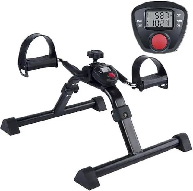 Main image of Vaunn Desk Bike Pedal Exerciser with Electronic Display for Indoor Physical Therapy
