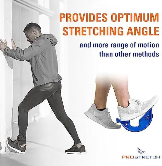Alt view image 6 of 6 - ProStretch the Original Calf Stretcher and Foot Rocker for Plantar Fasciitis, Achilles Tendonitis and Tight Calves, Made in USA