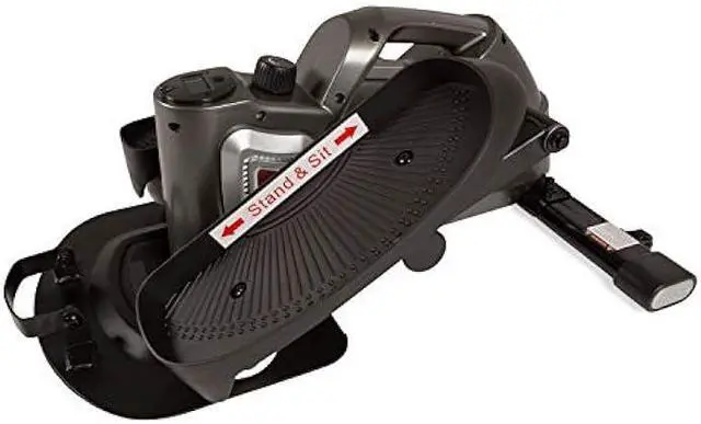 Main image of JFIT Mini Elliptical  Under Desk & Standing Workout, Compact, Quiet, Adjustable Resistance, LCD Monitor for Progress Tracking