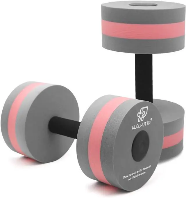 Main image of Aquatic Dumbells, 2PCS Water Aerobic Exercise Foam Dumbbell Pool Resistance,Water Aqua Fitness Barbells Hand Bar Exercises Equipment for Weight Loss