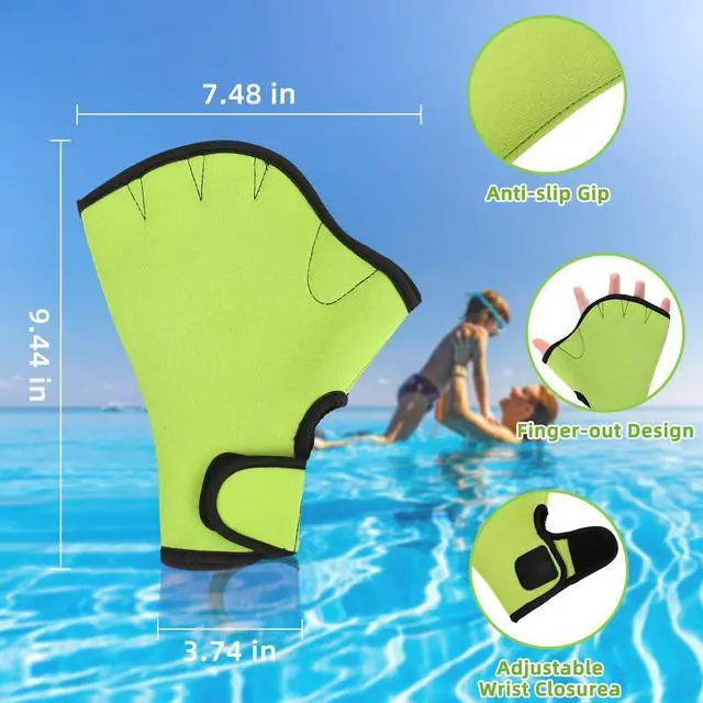 Alt view image 5 of 7 - Water Aerobics Set for Aquatic Exercise, Pool Fitness Equipment Foam Water Dumbbell Set, New Upgrade Aquatic Dumbbells and Foam Swim Aquatic Cuffs, Water Workout Fitness Tool