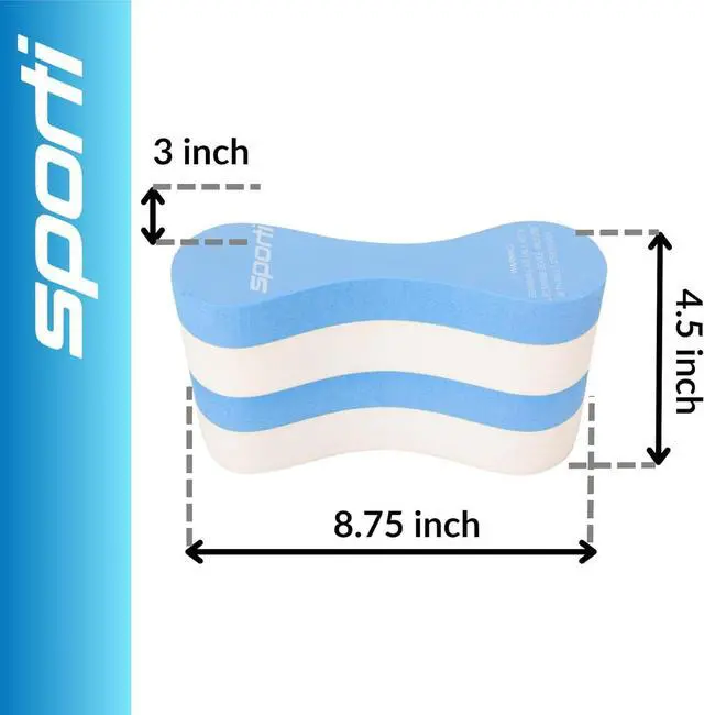 Alt view image 5 of 7 - Sporti Kid Pull Buoy Swimming, Accessories for Lap Swimming, Swimmìng Trainer for Junior, Swim Lesson Equipments