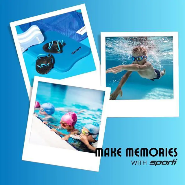 Alt view image 6 of 7 - Sporti Kid Pull Buoy Swimming, Accessories for Lap Swimming, Swimmìng Trainer for Junior, Swim Lesson Equipments
