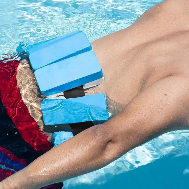 Alt view image 4 of 7 - UNAOIWN Water Dumbbell Set for Aquatic Aerobics Exercise, Water Weights Equipment, Training Aid for Aquatic Fitness, Water Workout Fitness Tool