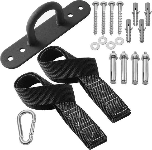 Alt view image 6 of 7 - Philosophy Gym Exercise Battle Rope with Cover and Anchor Kit for Fitness Training, Conditioning