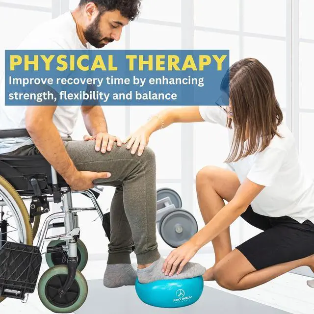 Alt view image 5 of 7 - ProBody Pilates Ball 9 Inch - Small Exercise Ball for Stability, Barre, Core, Ab Workouts, Yoga, & Physical Therapy