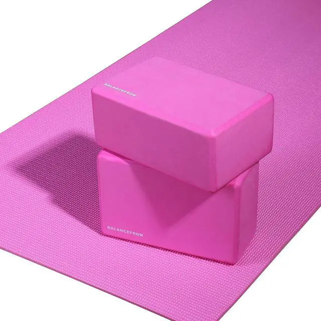 Alt view image 4 of 4 - All Purpose 1/4-Inch High Density Anti-Tear Exercise Yoga Mat with Carrying Strap, Multiple Colors