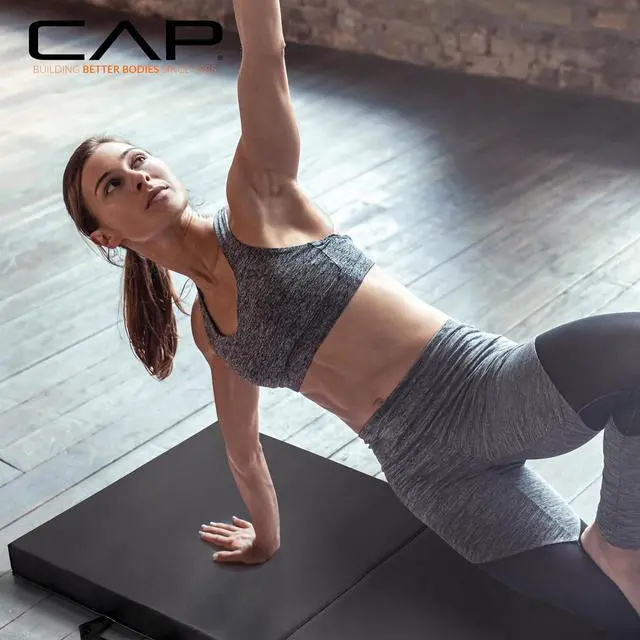 Alt view image 5 of 7 - CAP Barbell All Purpose Folding Anti Tear Exercise Training Aerobic Fitness Gym & Gymnastics Balance Mat | Multiple options