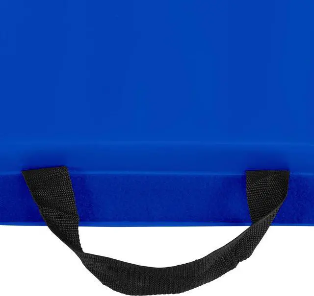 Alt view image 6 of 7 - We Sell Mats - 4 ft x 6 ft x 2 - Personal Fitness & Exercise Mat for Home Workout - Lightweight and Folds for Carrying  All Purpose Gym Mat  Thick Mat for Yoga, Pilates, Stretches, Floor Exercises