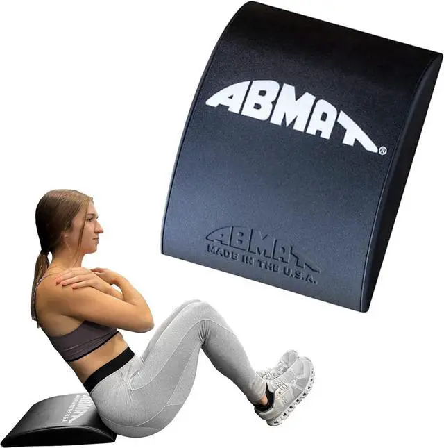 Main image of ABMAT Sit Up Mat- Premium Foam Abmat - The Original Abdominal and Core Trainer Mat for Full Range of Motion Sit ups, Crunches and Ab Workouts