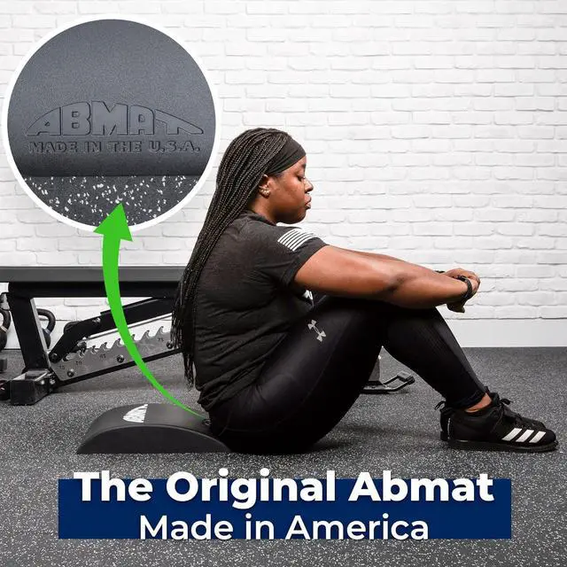 Alt view image 5 of 7 - ABMAT Sit Up Mat- Premium Foam Abmat - The Original Abdominal and Core Trainer Mat for Full Range of Motion Sit ups, Crunches and Ab Workouts