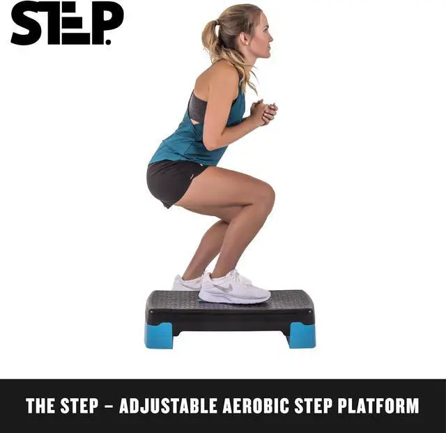 Alt view image 6 of 7 - The Step Aerobic Platforms for Home Workout Steppers for Exercise