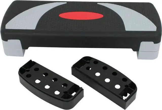 Alt view image 4 of 7 - ZENY 31 Aerobic Step Platform, Adjustable Exercise Workout Stepper with Stable Risers, Stand Up Steppers for Exercise at Home, Fitness Equipment for Home Gym