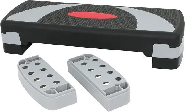 Alt view image 5 of 7 - ZENY 31 Aerobic Step Platform, Adjustable Exercise Workout Stepper with Stable Risers, Stand Up Steppers for Exercise at Home, Fitness Equipment for Home Gym