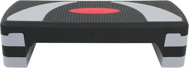 Alt view image 6 of 7 - ZENY 31 Aerobic Step Platform, Adjustable Exercise Workout Stepper with Stable Risers, Stand Up Steppers for Exercise at Home, Fitness Equipment for Home Gym