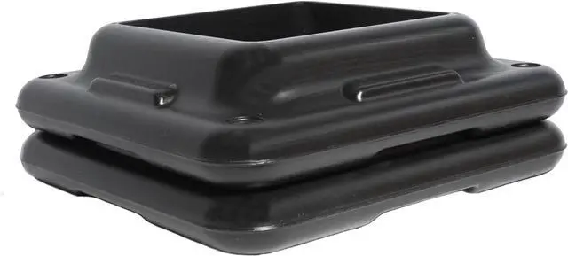 Alt view image 2 of 7 - The Step (Made in the USA) Original Health Club Aerobic Step Risers in Black for Use with The Step Aerobic Platform  Health Club Size (2 count)