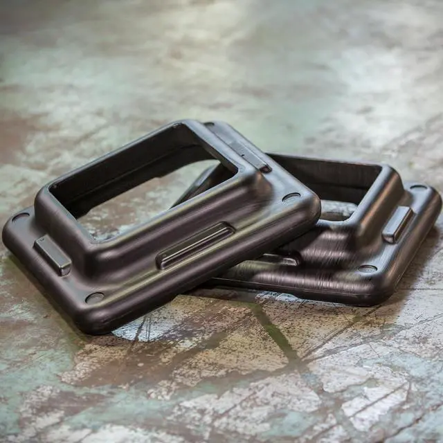 Alt view image 5 of 7 - The Step (Made in the USA) Original Health Club Aerobic Step Risers in Black for Use with The Step Aerobic Platform  Health Club Size (2 count)
