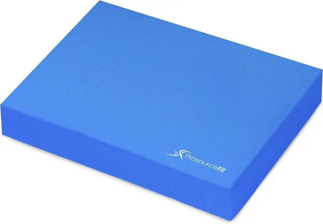 Main image of ProsourceFit Exercise Balance Pad  Non-Slip Cushioned Foam Mat & Knee Pad for Fitness and Stability Training, Yoga, Physical Therapy