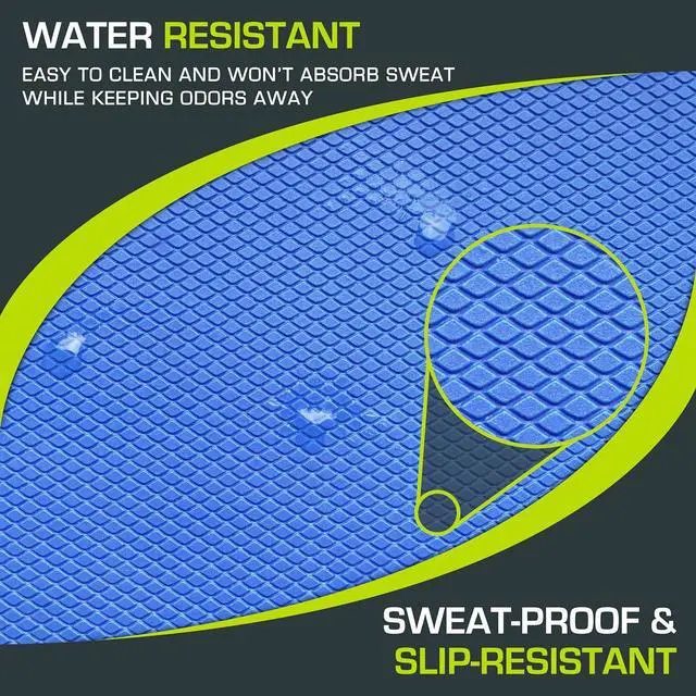 Alt view image 5 of 7 - ProsourceFit Exercise Balance Pad  Non-Slip Cushioned Foam Mat & Knee Pad for Fitness and Stability Training, Yoga, Physical Therapy