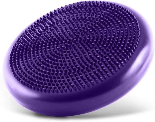Alt view image 3 of 6 - ProsourceFit Core Balance Disc Trainer, 14 Diameter with Pump for Improving Posture, Fitness, Stability