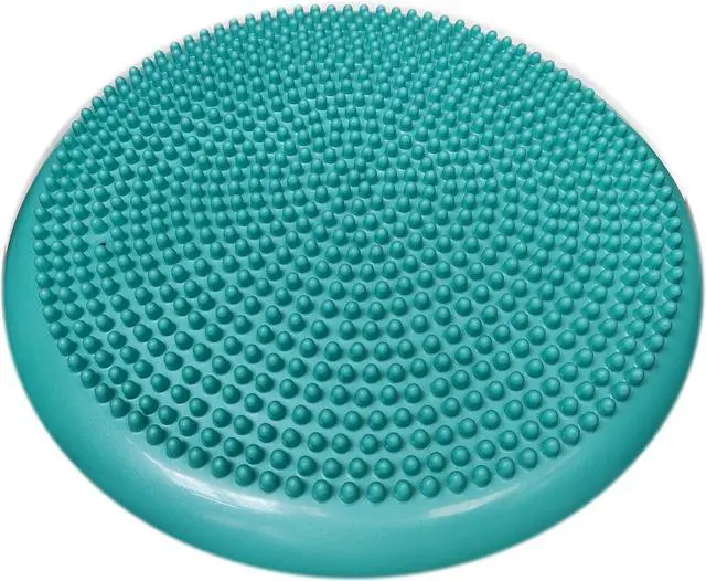 Main image of AppleRound Inflated Wobble Cushion with Hand Pump, Air Stability Board (Extra Thick), Core Balance Disc for Adults, Sensory Wiggle Seat for Kids, Flexible Seating for All Age, 13.5in / 34cm Diameter